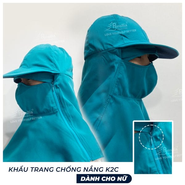Khẩu trang chống nắng, chống bụi, kháng khuẩn