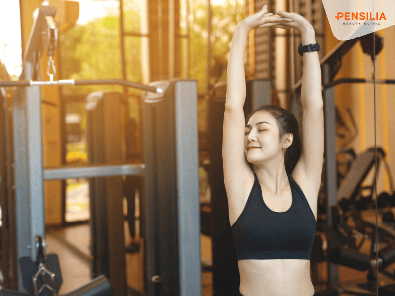 Tập thể dục thường xuyên giúp cơ thể khỏe khoắn và hỗ trợ giảm mỡ hiệu quả