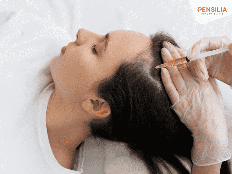 Trị rụng tóc bằng phương pháp tiêm
