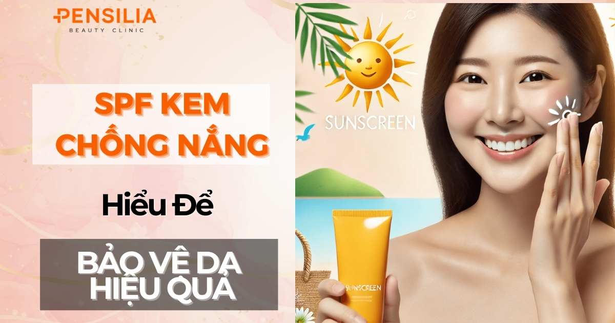 Hiểu chỉ số spf của kem chống nắng để bảo vệ da hiệu quả