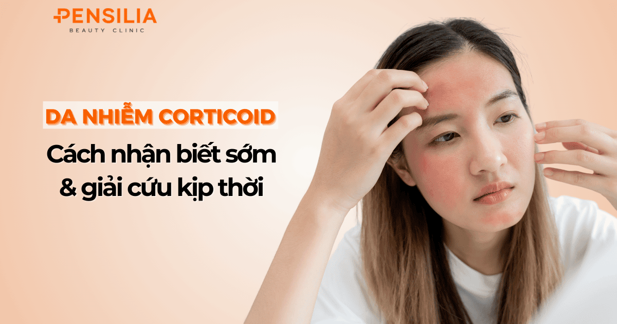 Da nhiễm Corticoid Cách nhận biết sớm, giải cứu kịp thời
