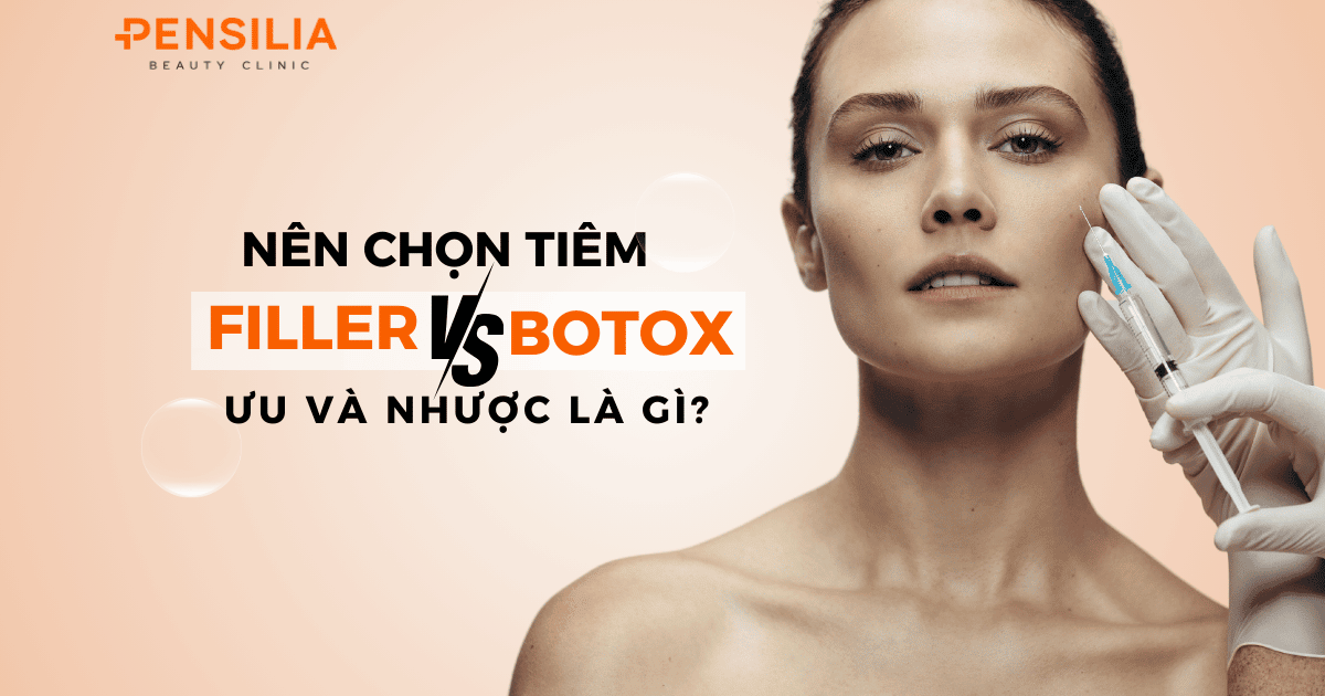 Nên tiêm filler hay botox