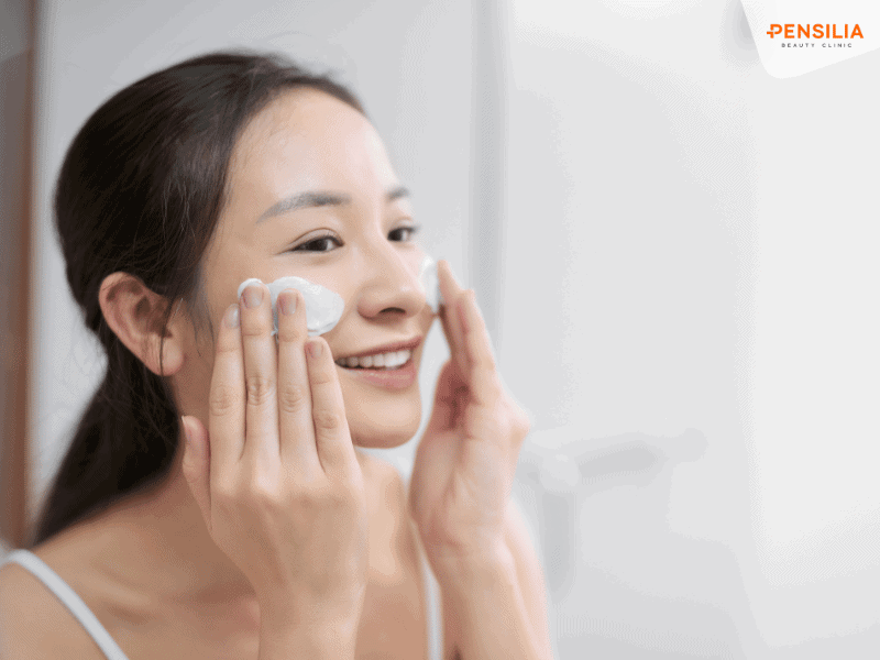 Giữ da sạch sẽ là bước đầu tiên và quan trọng