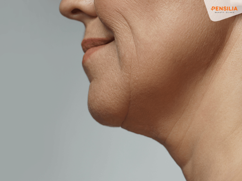 Xệ da là một hệ quả không mong muốn sau tiêm filler quá đà 