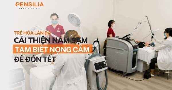 Trẻ hóa làn da, cải thiện nám sạm và "tạm biệt" nọng cằm đón Tết
