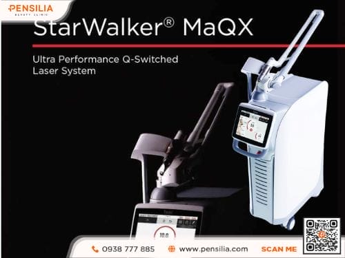 Fotona StarWalker MaQx là hệ thống laser Q-switched thế hệ mới bắn laser trị nám